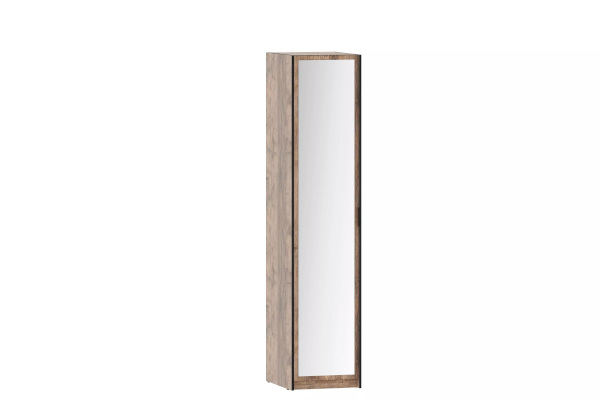 Шкаф для одежды Фолк НМ 014.02 с зеркалом (Сильва)